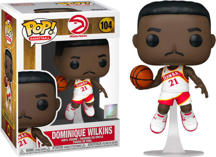 Funko Pop! NBA Basketball - Dominique Wilkins Atlanta Hawks
