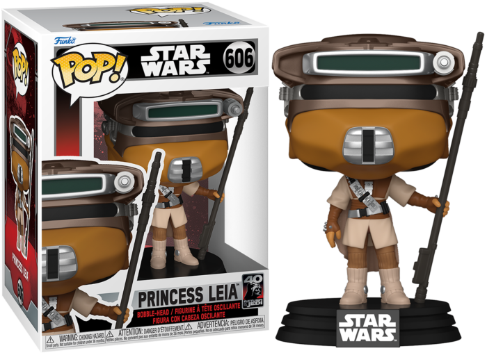 Funko Pop! Star Wars Episode VI: Return of the Jedi - Princess Leia (Boushh) 40th Anniversary
