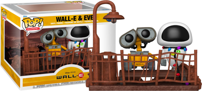 Funko Pop! Wall-E - Wall-E & Eve Movie Moment - 2-Pack - The Amazing Collectables