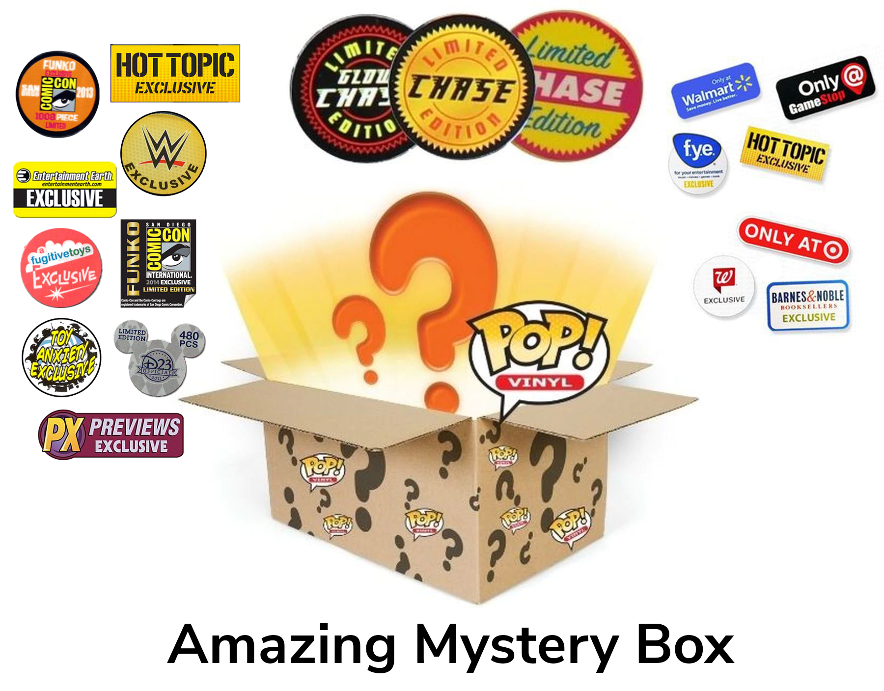 modnes Kan beregnes klimaks Amazing Mystery Box - Funko Pop! | The Amazing Collectables