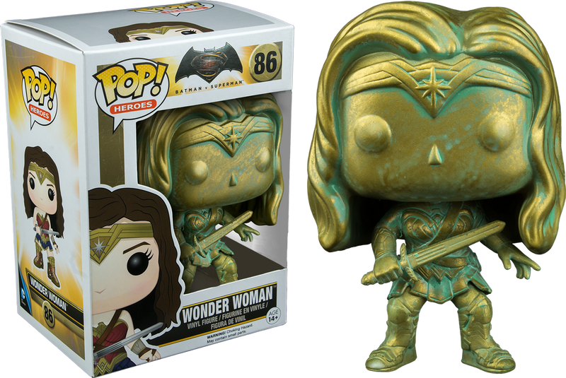 Funko Pop! Batman vs Superman: Dawn of Justice - Wonder Woman Bronze Patina