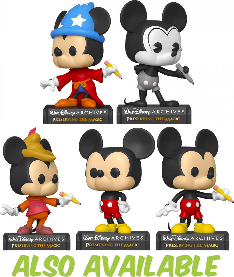 Funko Pop! Walt Disney Archives - Plane Crazy Mickey Mouse 50th Anniversary