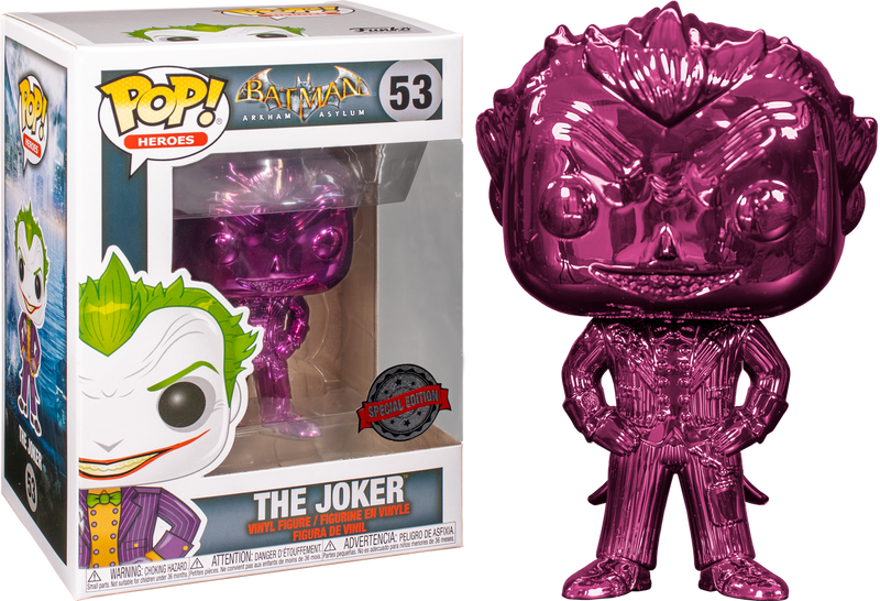 Funko Pop!  Batman: Arkham Asylum - The Joker Purple Chrome