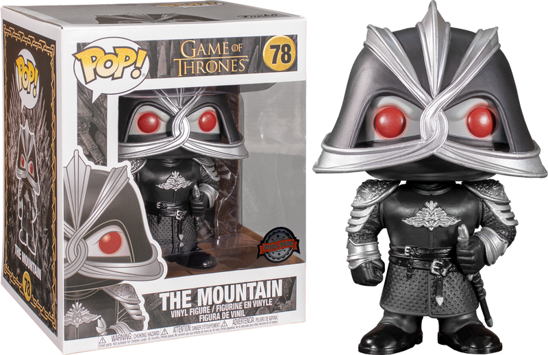 Funko Pop! Game of Thrones - The Mountain Masked 6" Super-Sized