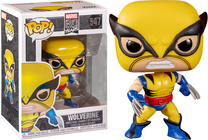 Funko Pop! X-Men - Wolverine First Appearance 80th Anniversary