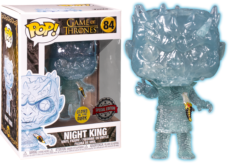 Funko Pop! Game of Thrones - Crystal Night King with Dagger Glow in the Dark