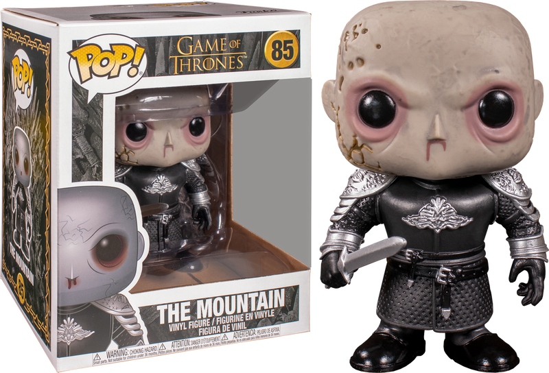 Funko Pop! Game of Thrones - The Mountain Unmasked 6" Super Sized