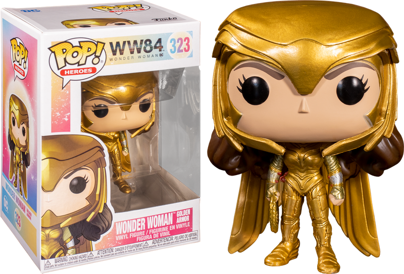 Funko Pop! Wonder Woman 1984 - Wonder Woman Gold Armour Power Pose