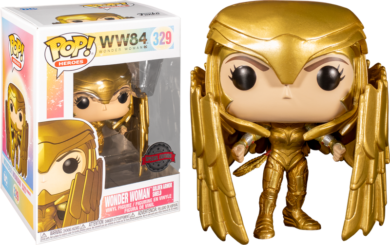 Funko Pop! Wonder Woman 1984 - Wonder Woman with Gold Shield