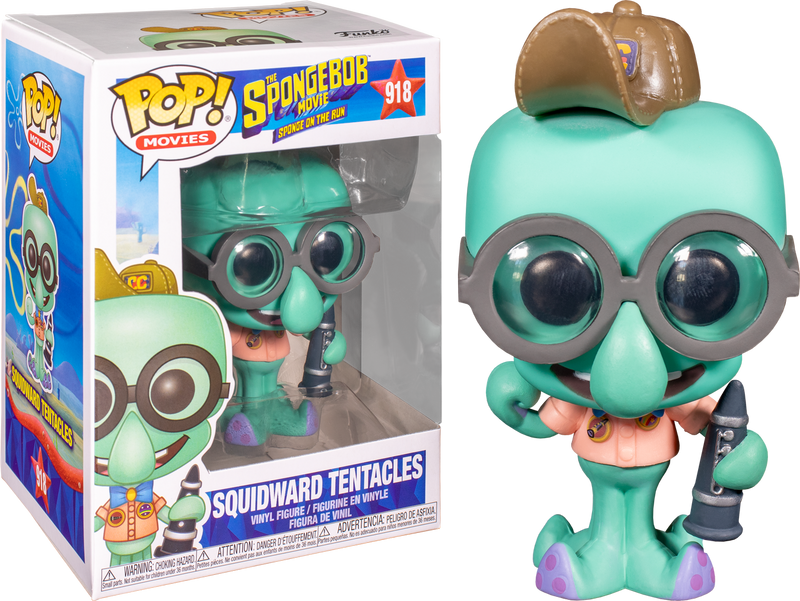 Funko Pop! The SpongeBob Movie: Sponge On The Run - Squidward in Scout Uniform