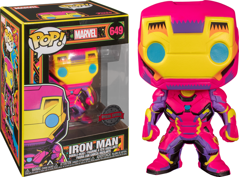 Funko Pop! Marvel: Blacklight - Iron Man