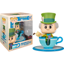 Funko Pop! Rides - Alice in Wonderland - Mad Hatter with Teacup Tea Party Attraction Disneyland 65th Anniversary