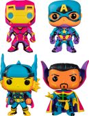 Funko Pop! Marvel: Blacklight - Guardians of the Neon - Bundle (Set of 4) - The Amazing Collectables