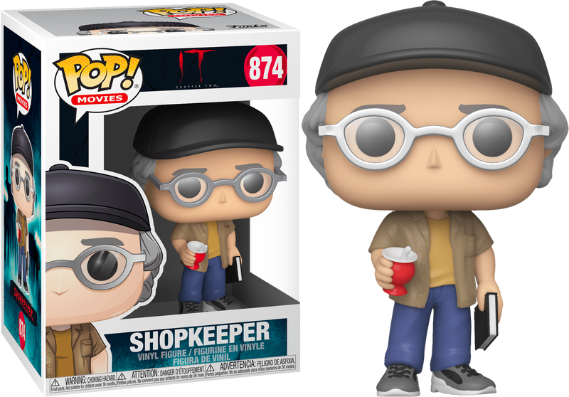 Funko Pop! It: Chapter Two - Stephen King as Shopkeeper