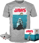 Funko - Jaws - Bloody Great White Shark 6" Super Sized - Vinyls Figure & T-Shirt Box Set - The Amazing Collectables