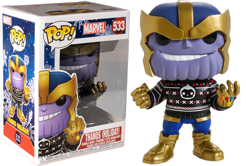 Funko Pop! The Avengers - Thanos with Ugly Sweater Christmas Holiday