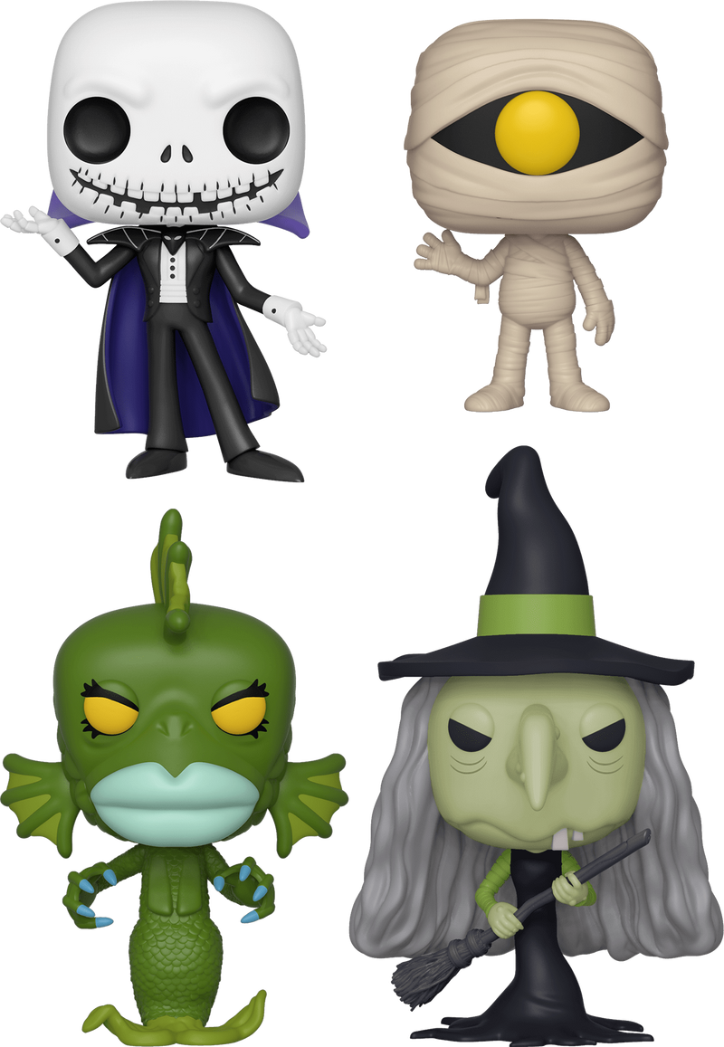Funko Pop! The Nightmare Before Christmas - The Witch Is Back - Bundle (Set of 4) - The Amazing Collectables