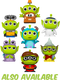 Funko Pop! Pixar - Alien Remix Mater #764 - The Amazing Collectables
