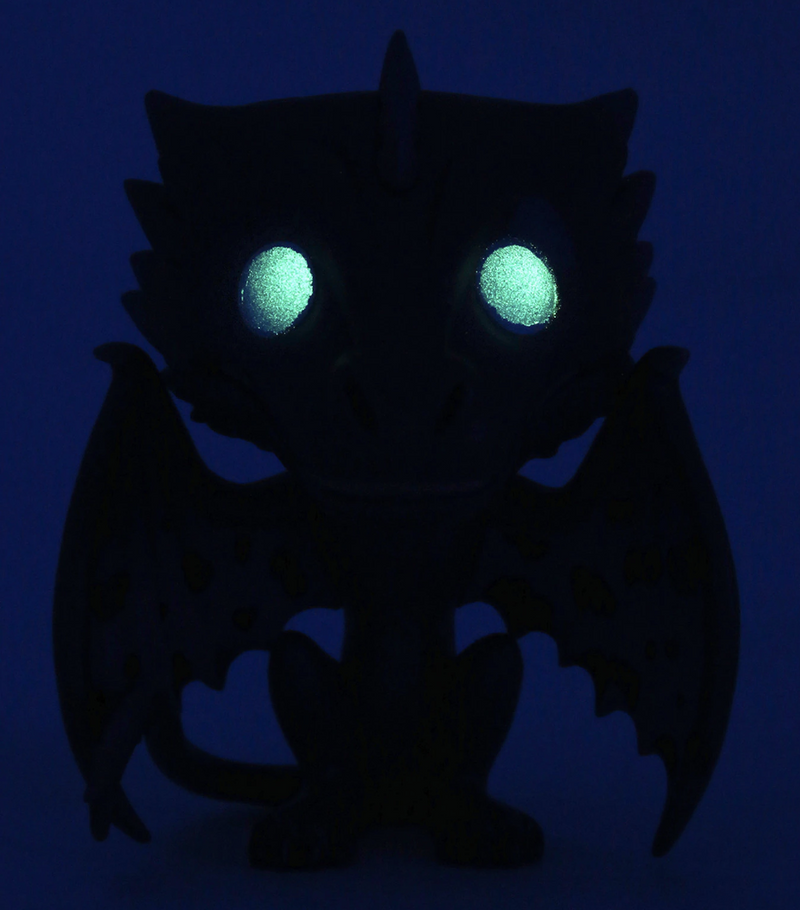Funko - Game of Thrones - Icy Viserion Glow in the Dark - Vinyl Figure & T-Shirt Box Set - The Amazing Collectables