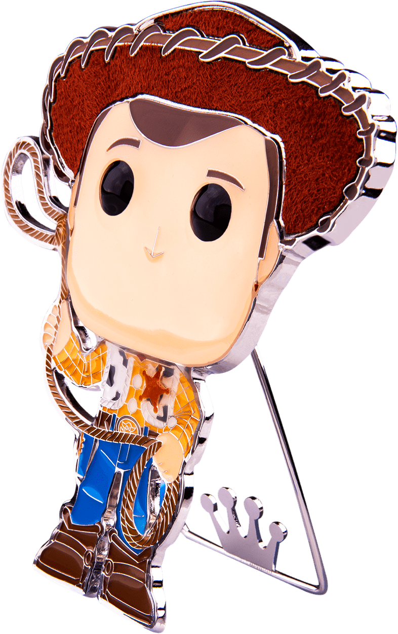 Funko Pop! Toy Story - Woody 4” Enamel Pin